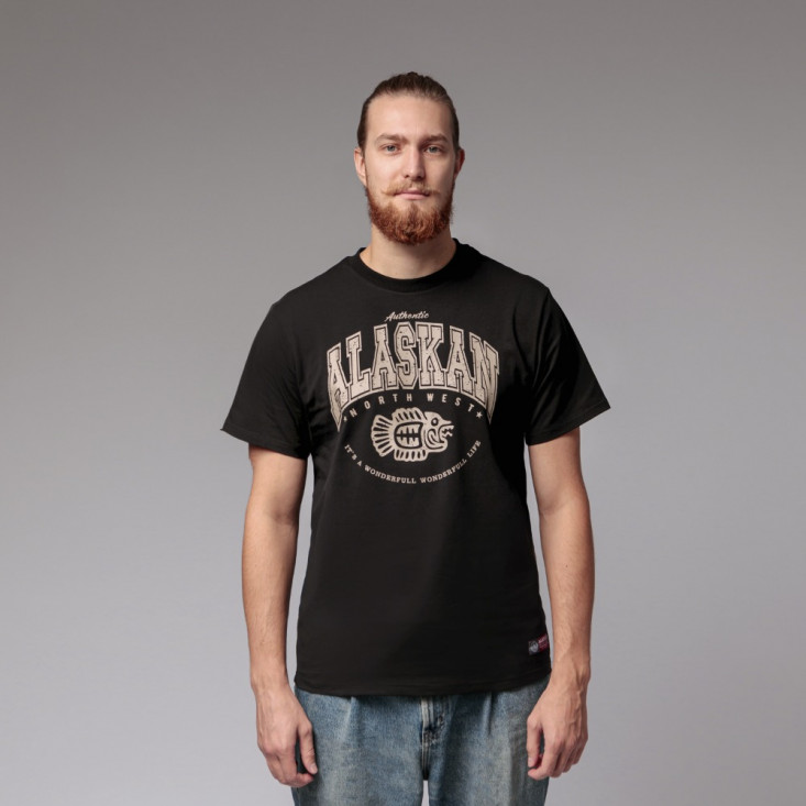Футболка Alaskan черная XXXL