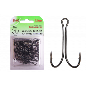 Крючки двойные Saikyo KH-11040 Double Hook (A-Long..