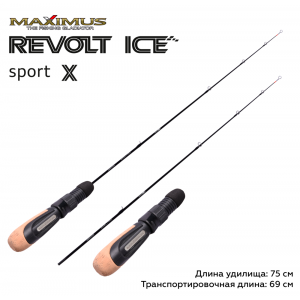 Зимняя удочка Maximus Revolt Ice Sport X